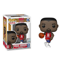 Funko POP NBA Legends Lakers Magic Johnson Red All Star Excl Fig