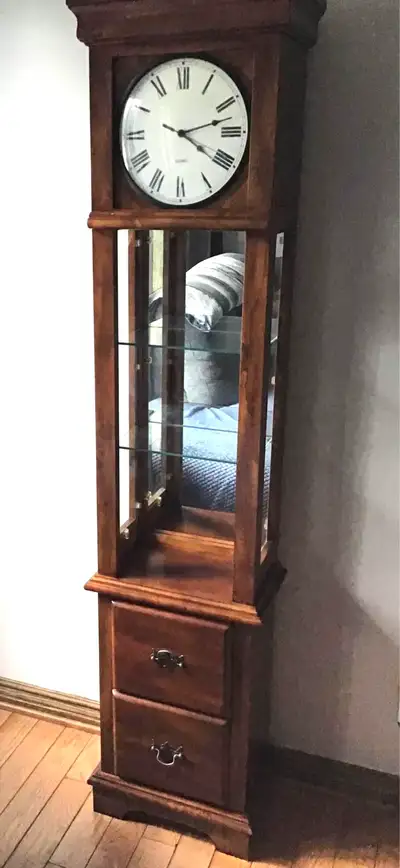 Wooden Quartz Clock Hutch , View more