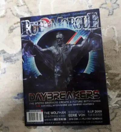 Magazine Rue Morgue june/February 2010 Daybreakers Stephen King , View more