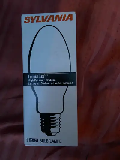 Brand NEW Sylvania Lumalux E17 High Pressure Sodium Lamps!!!!!!!, View more