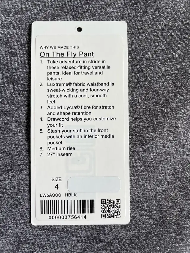 Lululemon On The Fly Pant in Women's - Bottoms in Markham / York Region - Image 5