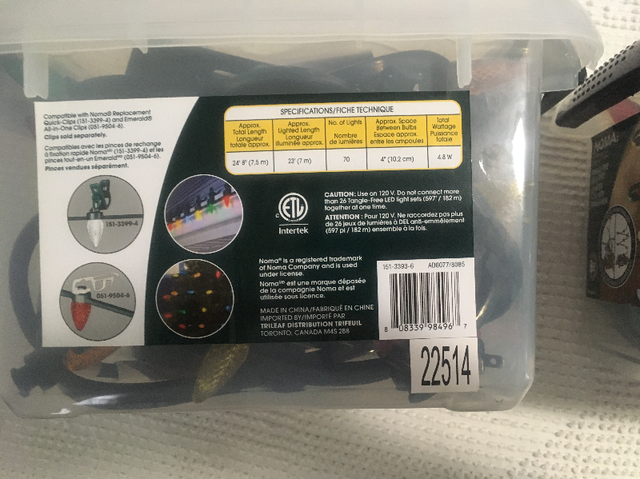 Noman Decortive LED Lights Indoor/Outdoor in Outdoor Lighting in City of Toronto - Image 2