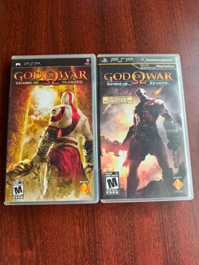 Nintendo PSP God of War games for sale - OPEN AD FOR PRICING, View more