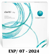 CLARITI 1 DAY MULTIFOCAL CONTACT LENSES 90CT, 2 Boxes