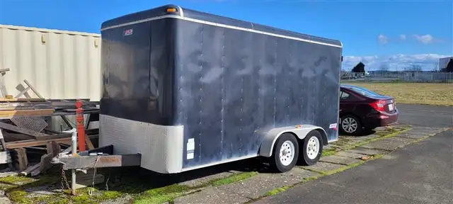 14.5' 2009 Pace America Cargo Trailer in Cargo & Utility Trailers in Victoria - Image 2