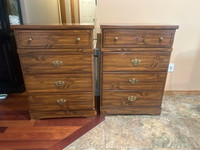 2 matching dressers for sale