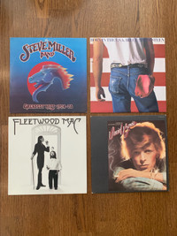 Set 1: 70s / 80s Classic Rock vinyl records
