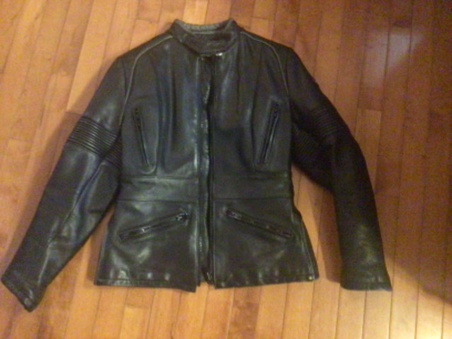 LEATHER MOTORCYCLE JACKET in Other in Edmonton