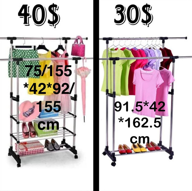 Clothing hangers from $25-$60 in Fireplace & Firewood in Mississauga / Peel Region - Image 2