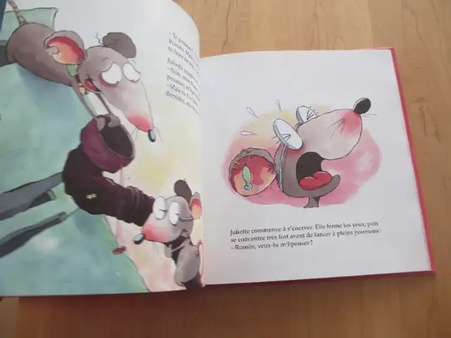 Livre pour enfants; Juliette la rate romantique (b224) in Children & Young Adult in City of Montréal - Image 4