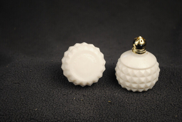 White Milk Glass Salt and Pepper Shakers - Japan in Other in Saint John - Image 2
