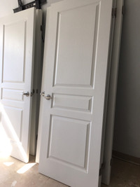 Interior Linen Closet Door & Hardware - nearly new