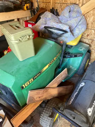 jd 165 yard tractor and parts mowers, View more