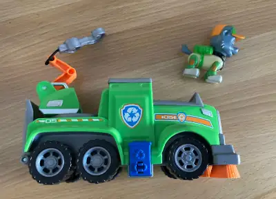 Paw Patrol Rocky Vehicle and Action Figure, View more