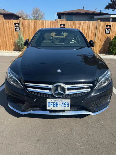 2015 Mercedes-Benz C-300 LOW mileage 75,000KM Premium Plus AMG package 4 cylinder 2.0L Turbocharged...