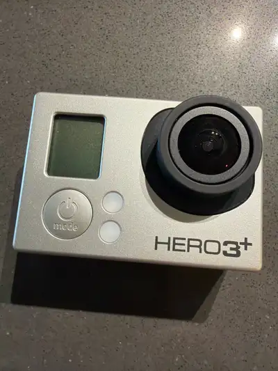I’m great condition. Includes, camera, original battery, waterproof case, charging cable and remote...