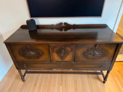 Antique Solid Woof Hutch - Pick Up Only, View more