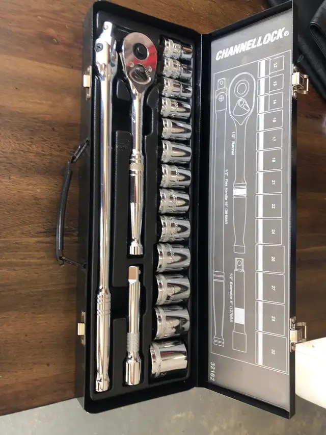 NEW 1/2 inch Channel Lock socket set 63804732222849120