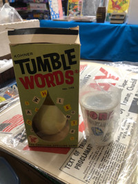 Tumble Words Game 1960’s Kohner Canada