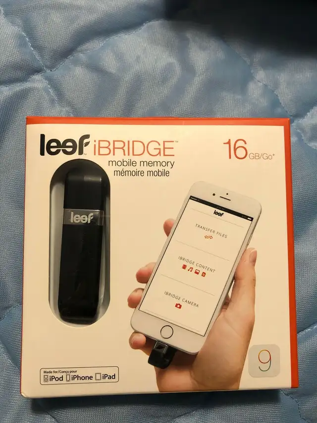 Leef iBridge 16GB phone storage in Cell Phone Accessories in Kingston - Image 2