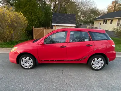 2004 Toyota Matrix All-Wheel-Drive 164,500 Kilometres. Well maintained. Undercoated on a yearly basi...