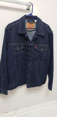 Men's Navy Blue Denim Jacket - Levi's Brand