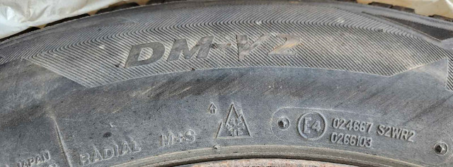 Nissan Pathfinder 4 x 18" Bridgestone Blizzaks Winter Tires Rims in Tires & Rims in Kawartha Lakes - Image 3