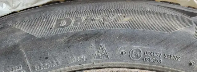 Nissan Pathfinder 4 x 18" Bridgestone Blizzaks Winter Tires Rims in Tires & Rims in Kawartha Lakes - Image 4