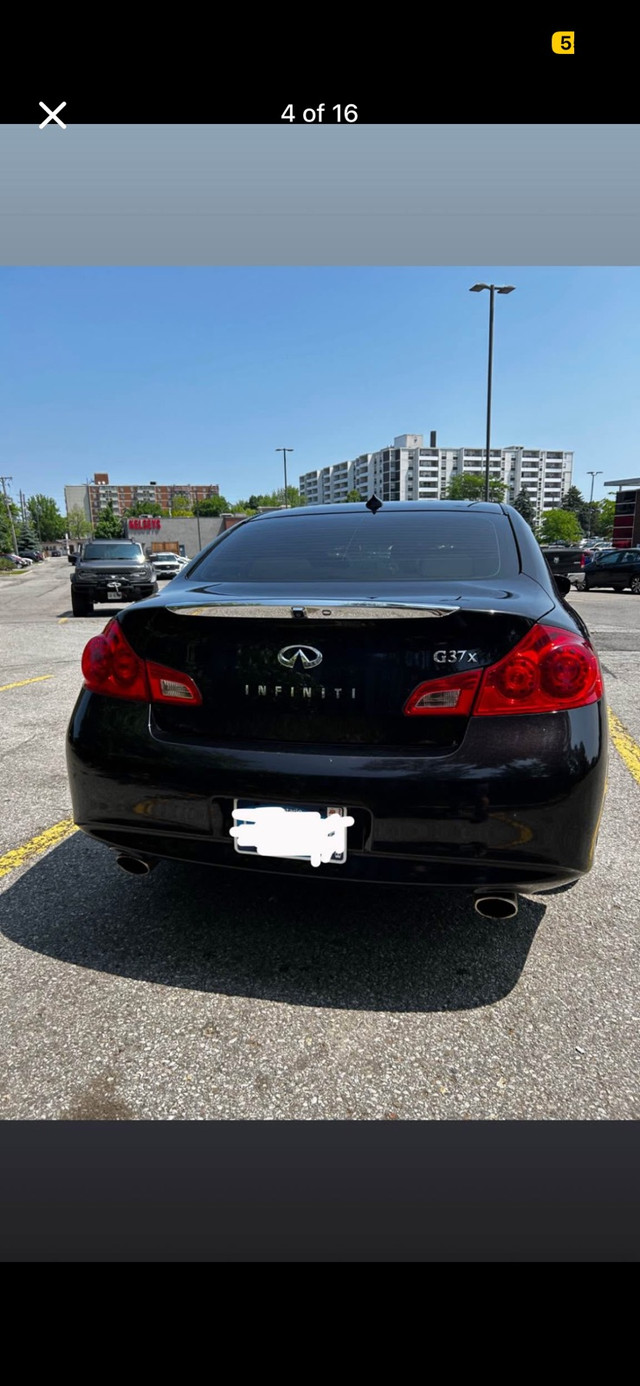 2011 Infiniti G37X AWD in Cars & Trucks in Hamilton - Image 4