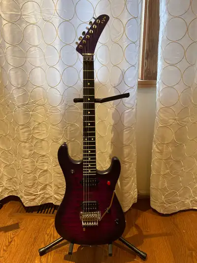 EVH 5150 Electric guitar (purple haze) in excellent shape. Set up is perfect ( 9-42 strings) Plays a...
