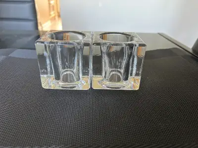 Glass Cube Candle Holders, View more