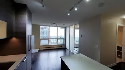 Available April 1st. Bright and spacious east-facing condo in the Alumni high-rise located in Surrey...