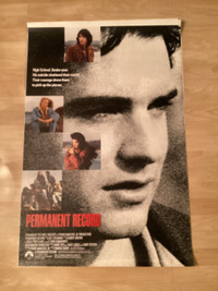 Original 27x40” poster from the movie ‘PERMANENT RECORD’