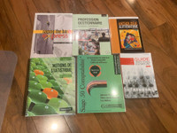 Divers livres d’école 