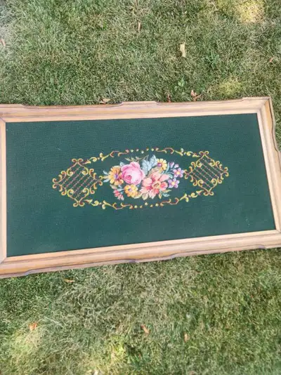 Framed Needlepoint Art, View more