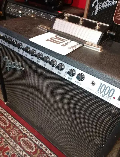 Fender's work horse 100w combo amp. Clean channel and 2 overdrive channels with dedicated volume and...