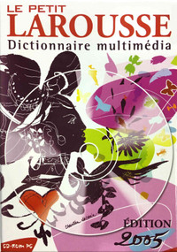 CD-Rom   LE PETIT LAROUSSE – Dictionnaire Multimédiat