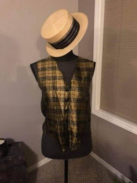 Hat/Vest Halloween Costume Set