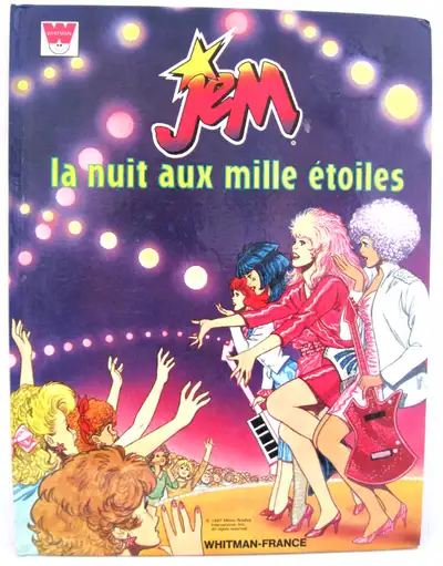 JEM & THE HOLOGRAMS...JEM LA NUIT aux MILLE ETOILES. c.1987, View more