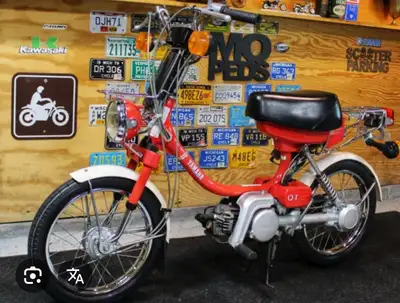 Looking for a Yamaha qt50 yamahopper moped in decent condition but can also need work Thanks in adva...