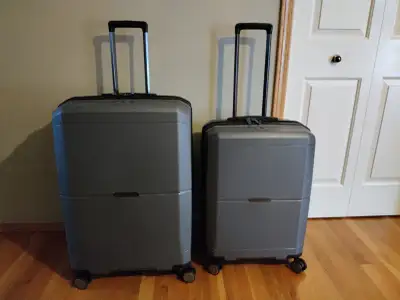 Air Canada 2 PCs Check-in Hardshell Rolling Luggage for sale., View more