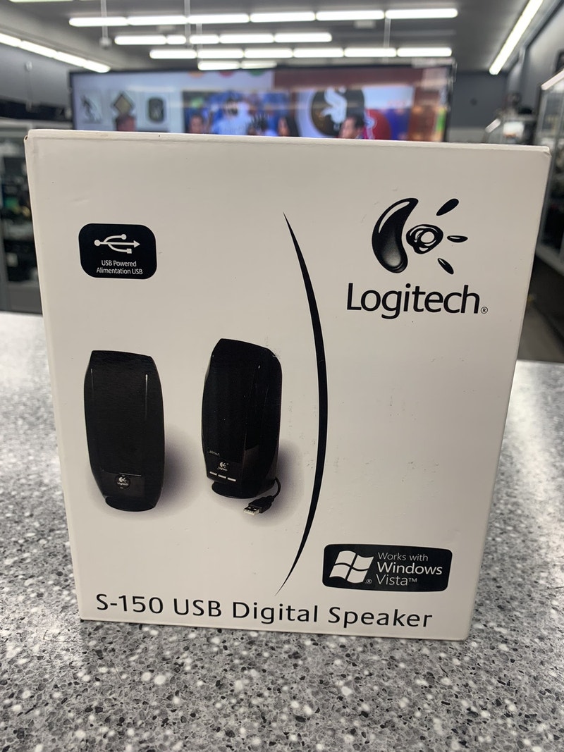 Logitech USB powered Digital PC computer speakers S150 New Speakers