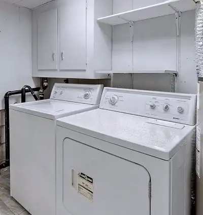 Washer and Dryer, View more