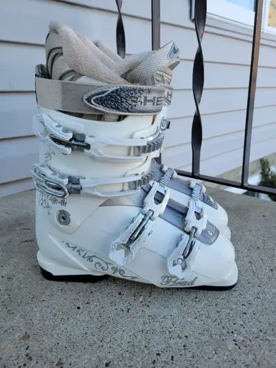 Head ski boots 25.5/women size 8, View more