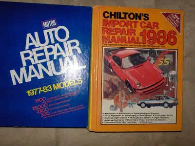 CHILTON & Other Hard Cover Auto Repair Manuals, View more