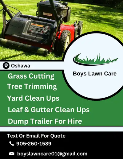 Lawn Care In Oshawa, View more