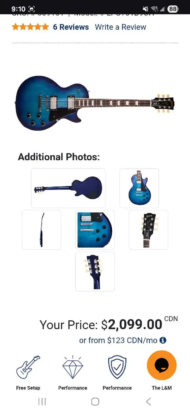 Gibson Les Paul Stuido  in Guitars in Kawartha Lakes - Image 10