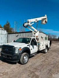 2015 Ford F550 Bucket Truck Altec AT37G **CERTIFIED**