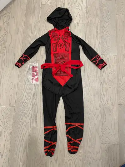 Ninja Costume boys Halloween age 8 9 10, View more