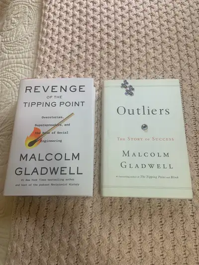 ‘ MALCOLM GLADWELL’S ‘ REVENGE OF THE TIPPING POINT+ OUTLIERS, View more